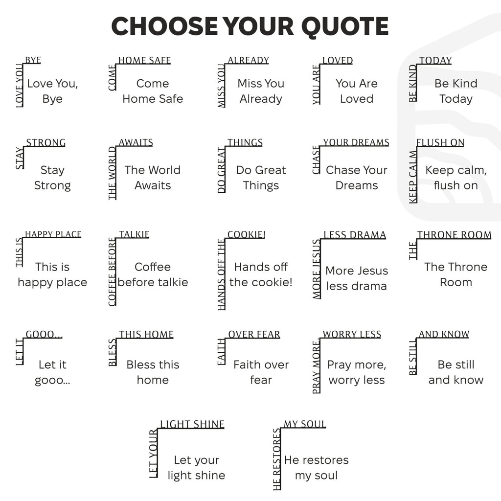 Wooden Corner Quote – Custom Quote