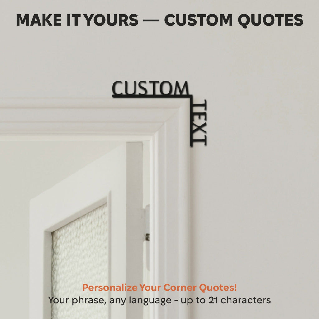 Wooden Corner Quote – Custom Quote
