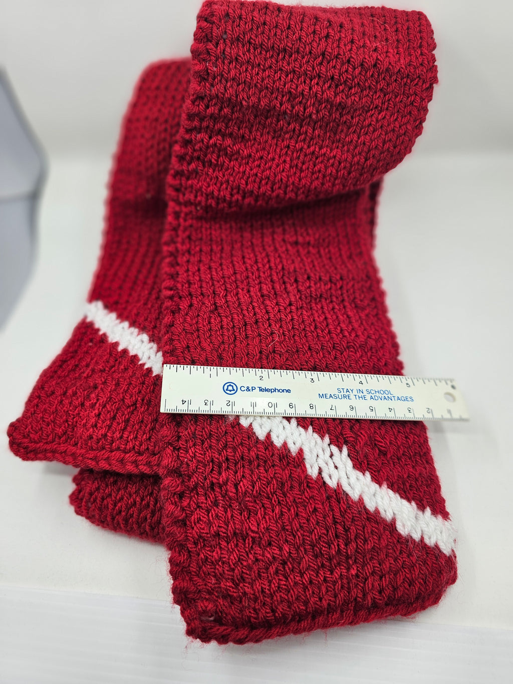 Hand Double Knit Dive Scarf