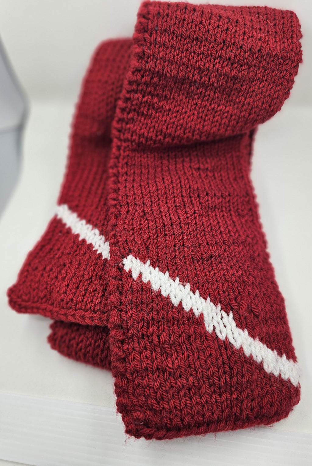 Hand Double Knit Dive Scarf