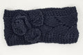 Hand Knit Headband - Black