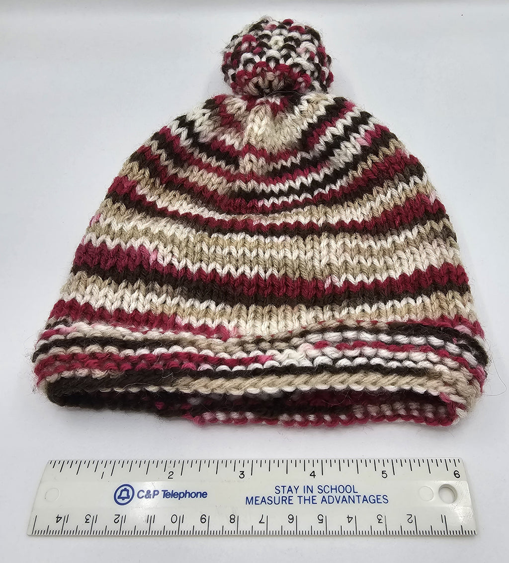 Hand Knit Infant Beanie
