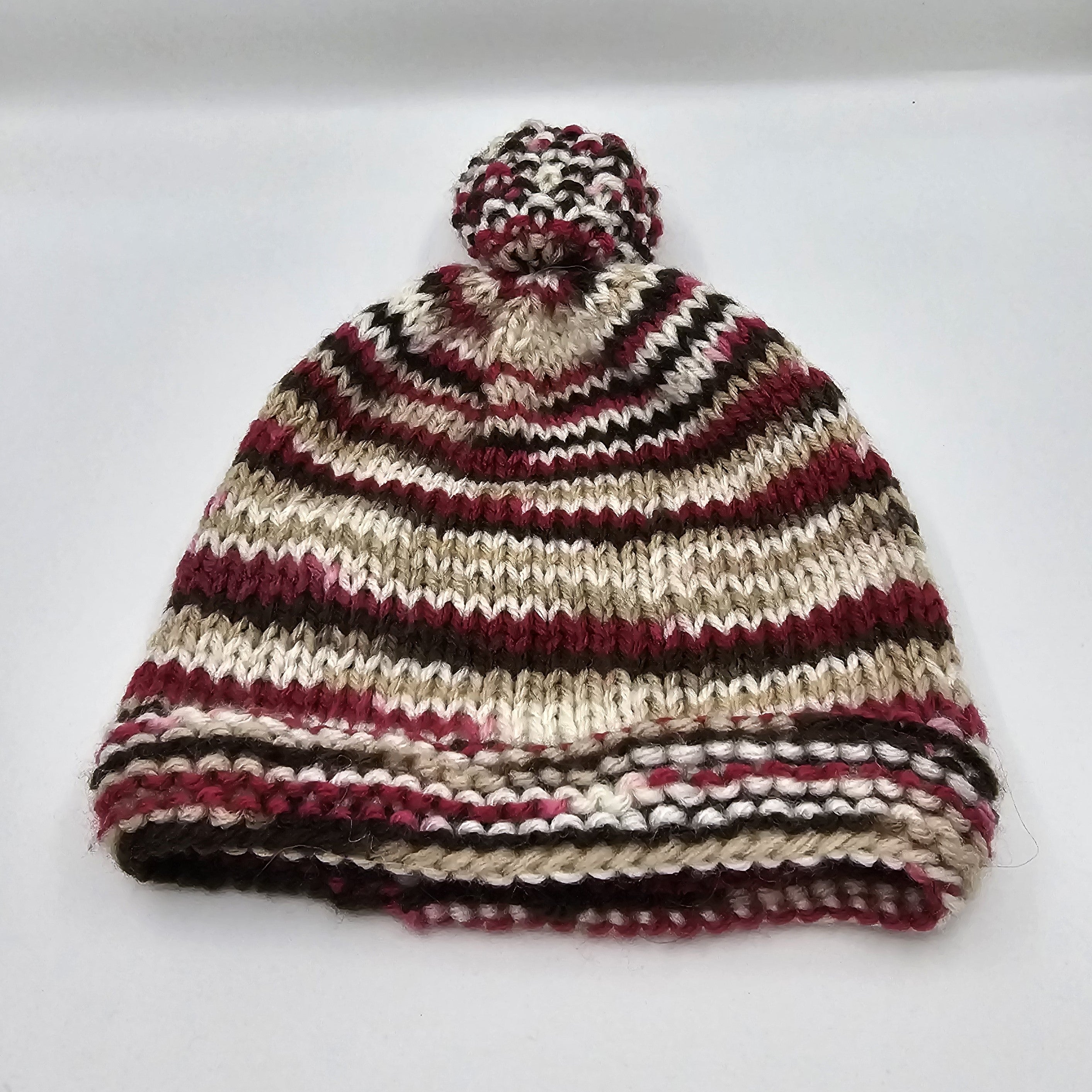 Hand Knit Infant Beanie