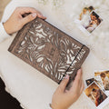 Wooden Photo Album - Wildflower